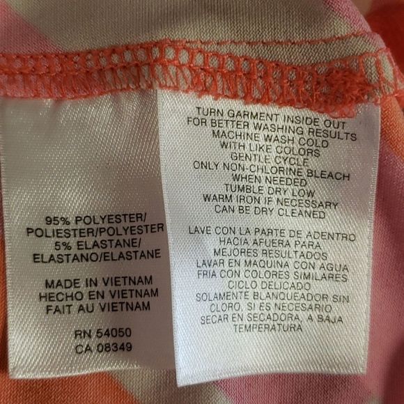 Anne 💟 Klein Multicolored Button Shirt Blouse Top - Picture 10 of 10